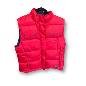 Women's Cruel Girl Puffer Vest red XL